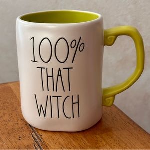 Rae Dunn 100% THAT WITCH Ceramic Halloween Mug BRAND NEW!!